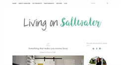 Desktop Screenshot of livingonsaltwater.com